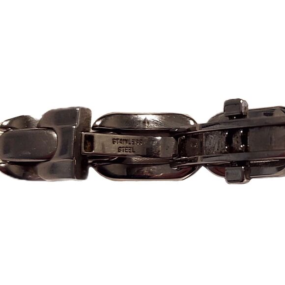 Fendi [Authentic] 3400L Stainless Steel Sapphire Crystal Quartz Bracelet Watch main image 5